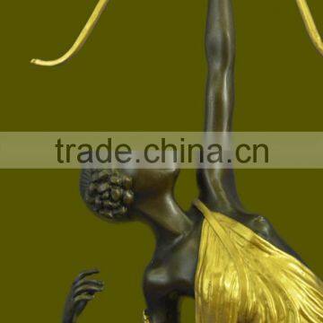 Home Decorations Antique Metal Crafts Bronze Sculpture Hunting Statue photo-4