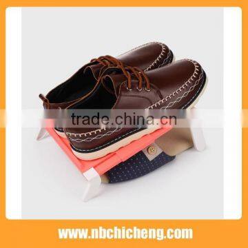 Adjustable Plastic High Quality Space Saving Shoe Rack photo-4