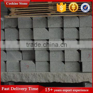 Standard Size Flamed Grey Granite Road Kerbstone With Bevel photo-5