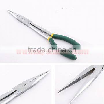 11" 280mm Auto Pliers Carry Pouch Auto Pliers Long Reach 45-Degree Bent Long Nose Pliers photo-2