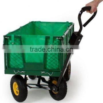 TecTake Heavy Duty Garden Trolley Mesh Cart Utility Wagon Truck Dump TC1846 photo-2