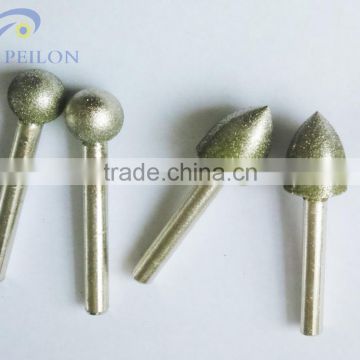 Processing glass screen electroplated diamond core bit drilling head glass grinding wheel diamond mounted point