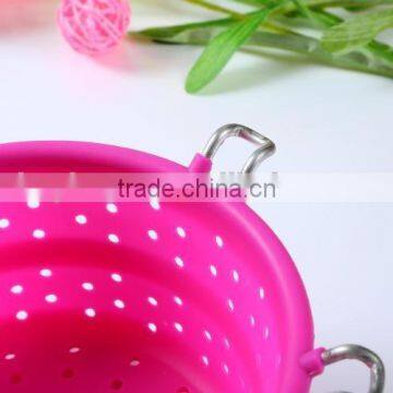 Silicone Food Strainer Food Steamer Combo Colander ,The Magic Strainer photo-4