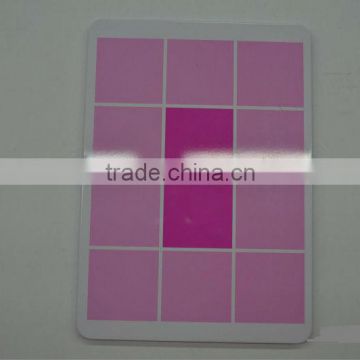 ML3039 small metal sign board case with 5mm rool edge