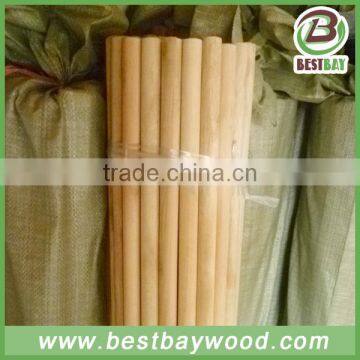 Wooden Broom Handle With Thread Wooden Broom Stick in Brush Wooden Garden Tools photo-2
