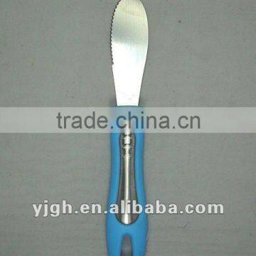 Stainless steel butter spreader/knife