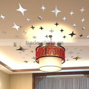 Collocation Photo Wall Stickers,Art Mirror Starshine Wall Stickers,Three-dimensional Decorative Mirror Wall Stickers photo-6