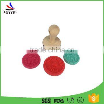 Fashion Oem Design Silicone Cookie Stamp photo-3