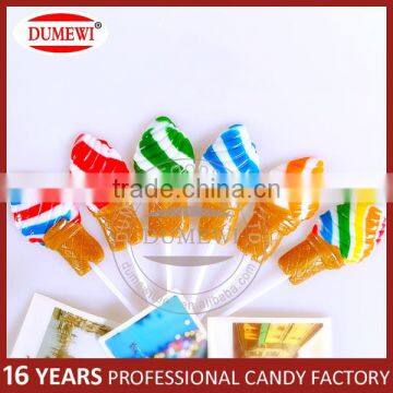 Christmas Decoration Candy Rainbow Swirl Hard Lollipop Candy photo-5