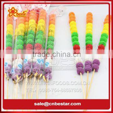 Jelly Bean Color Lollipop Candy