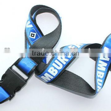 Medal ribbon lanyard with screen imprinting logo