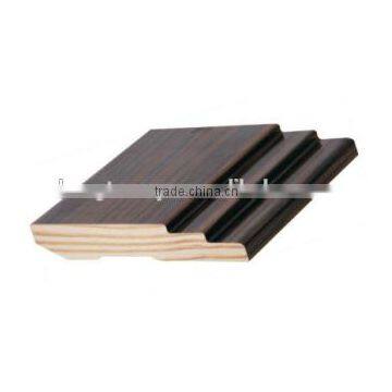 HONGTU water proofing pvc surface finished skirting board