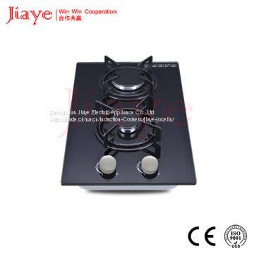 Italian design gas hob/Tempered glass built in gas cooker  JY-G2002