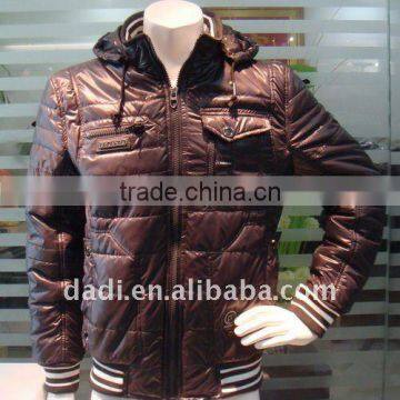 Leather Jacket Men Hoodie