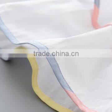 2017 The Latest Design Kids Girls Applique Butterfly White Cotton Blouse photo-4