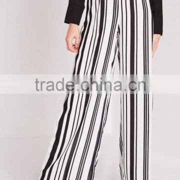 Elegant Design Custom Vertical Stripe Pants OEM Service photo-4