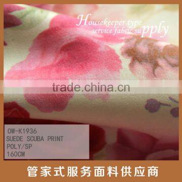 Suede Scuba Print photo-4