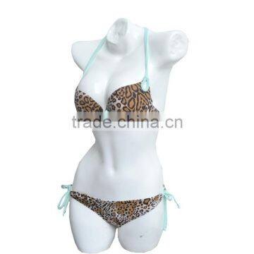 High Quality Brand Triangle Bikini Swimwear Halter Straps on Both Sides Swimsuit American Flag Swimsuit(L1305) photo-2