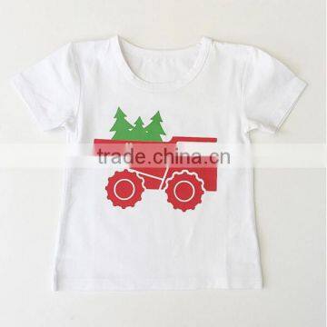 Hot sale cheap fashion custom wholesale kids baby children's boutique short sleeve cotton printed promotion t-shirt