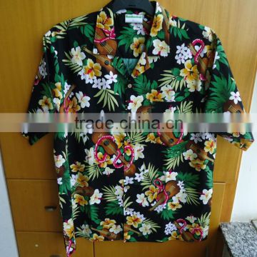 Men's printed cheap Hawaiian short sleeve shirt N 16