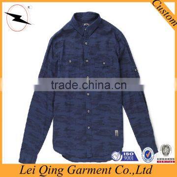 New Design Fashion Denim Jackets Men, Slim Fit Custom Blue Man Jean Jacket Wholesale photo-4
