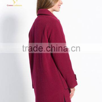 100% Cashmere Coats Ladies Winter Cashmere Coat Women