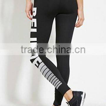 Comfort Letter Hitting Scene Movement Leggings photo-2