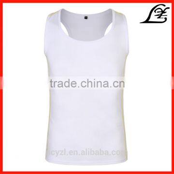 100 polyester sublimation gym tank tops men/custom men's tank tops/gym singlet's for men