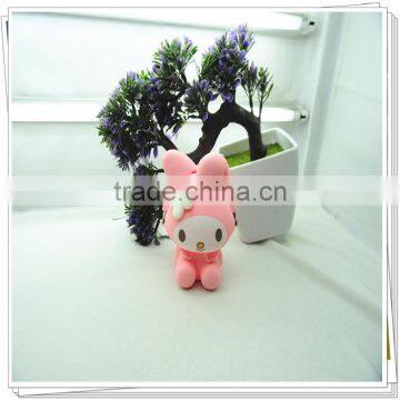 S80129A 2017 New Melody Silicone Purse Cartoon Cute Creative Small Rabbit Coin Purses photo-3