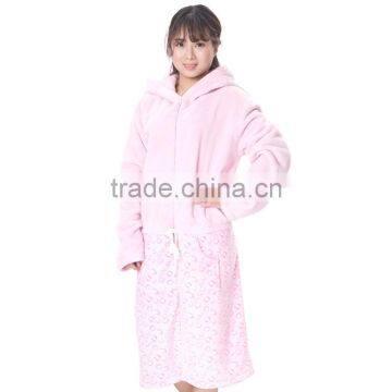 China wholesale microfiber bath robe for women