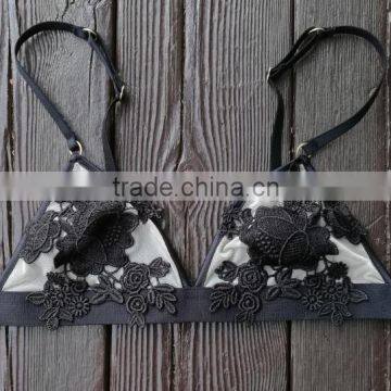 Runwaylover 5512 Sexy Ladies Embroider Sexy Lace Bra photo-2