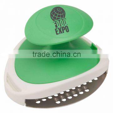 USA Made Palm Grater - Features Stainless Steel Blade for Easy Grating of Cheese, Fruit, and Vegetables and Comes With Your Logo photo-4