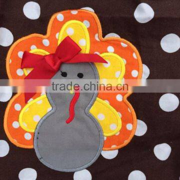 Girls Thanksgiving Dress Baby Girls Turkey Dress Girls Ruffle Dress Girls Fall Boutique Dress Ningbo Baby Kids Wear Firm 2015 photo-2