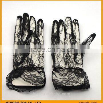Women Fashion Wedding Short Cheap Lace Gloves photo-4