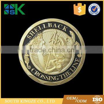 United States Navy Shellback Cross the Line Military Challenge Coin USN photo-2