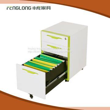 Factory Production File Storage Drawer Cabinet 3 Drawer Metal Lateral Filing Cabinet