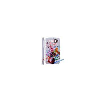 Stylish Fower Protective Hard Case Cover for HTC Sensation XL