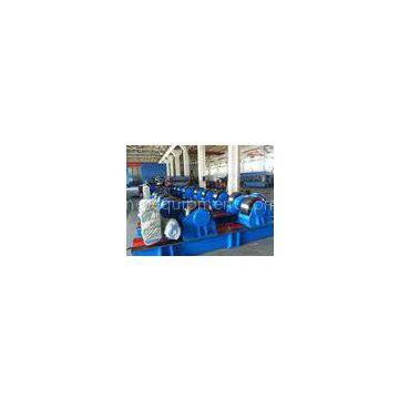 Conventional 60T Pipe Welding Rollers For Tank / Boiler , Blue Tank Rotator