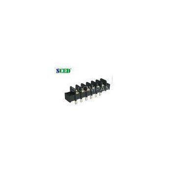 300V 20A Black Barrier Type Power Terminal Blocks 9.525mm Pitch OEM ODM