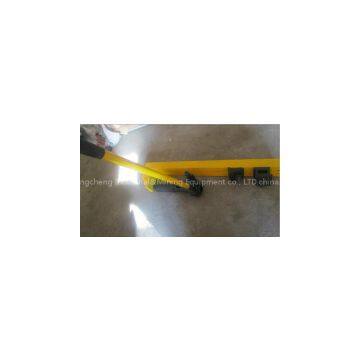 Manual rail-drilling machine
