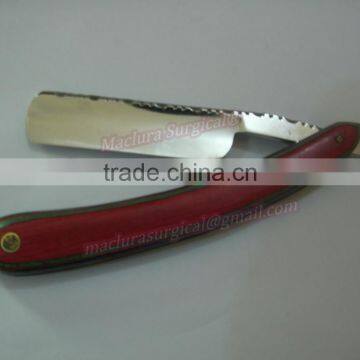 WOOD HANDL SHAVINGE RAZOR