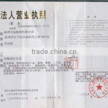 trading certificate