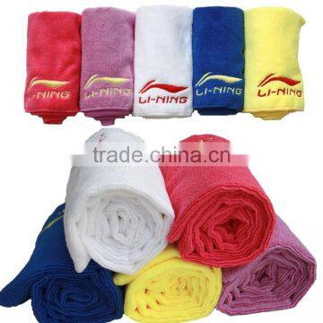 Logo Printed Oem Microfiber Sports/gym Towel MOQ 100pcs Various Color Available photo-2