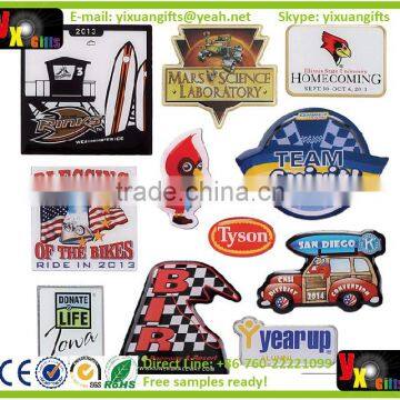 Overseas Photo Printed Lapel Pins