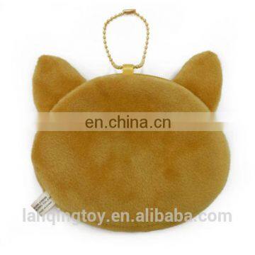 Brown Cute Fancy Mini Plush Cat Coin Purse photo-3