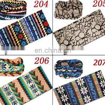 Well Elastic Neckerchief, Kerchief, Waist Bracer, Multi Functional Textile Infinity Scarf photo-4