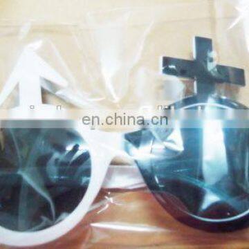 plastic funny Gender symbol party glasses