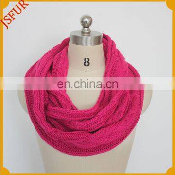 Rose Knitted Winter Fashion Wholesale Women Scarf