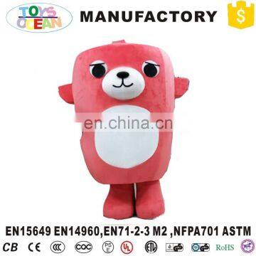 Custom design Lovely Bear Adult Plush Animal Mascot Costume furries costumes