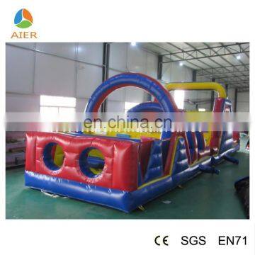 inflatable floating obstacle water obstacle course